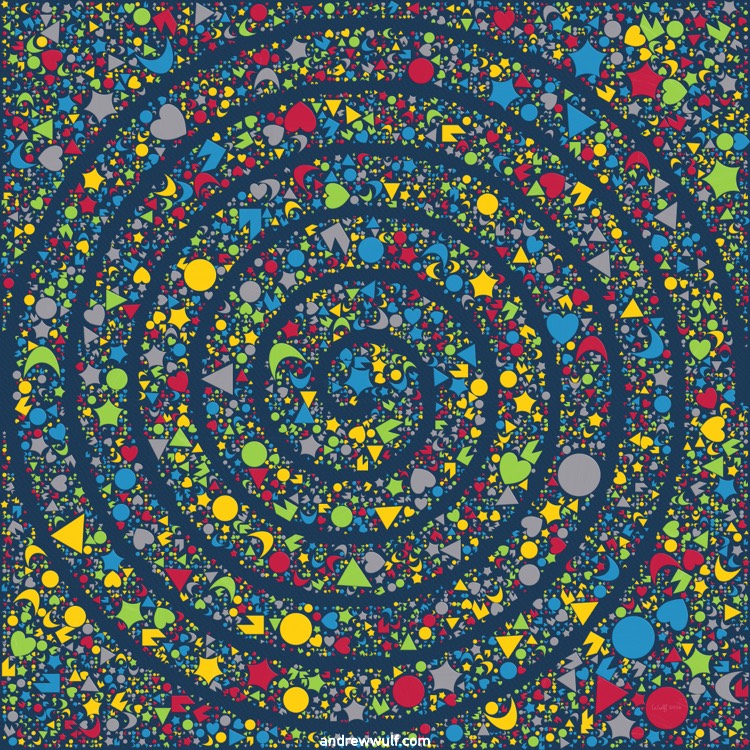A Spiral Of Shapes