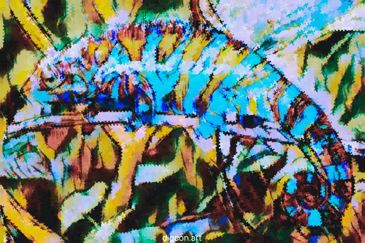 Blue Chameleon