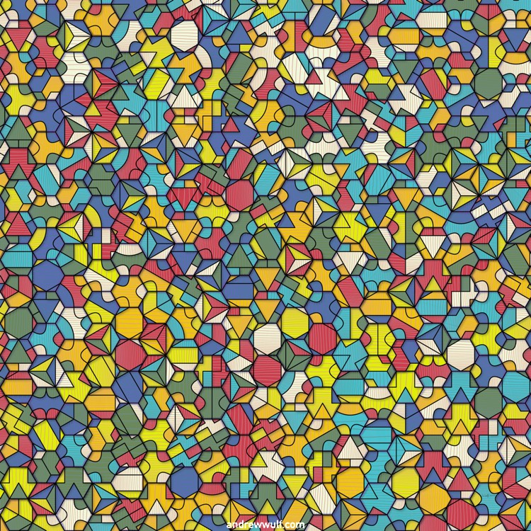 Contemporary Honeycomb