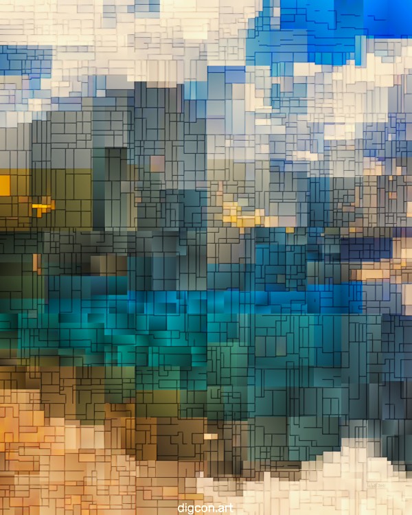 Cool Blue Lake
