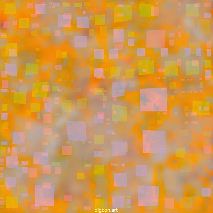 Floating In Orange