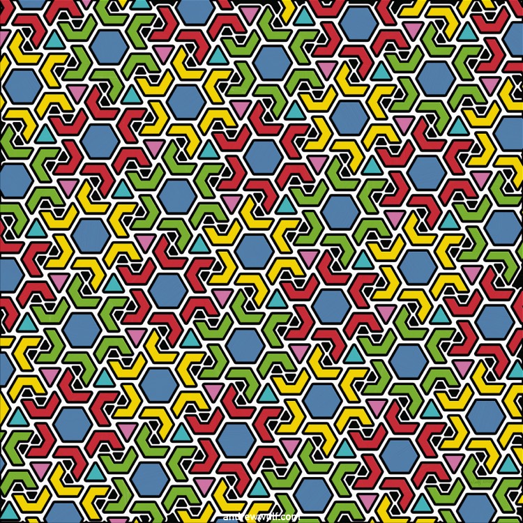 Pattern With Eight Colors