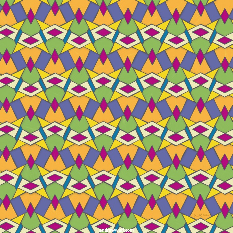 Pattern With Seven Shapes