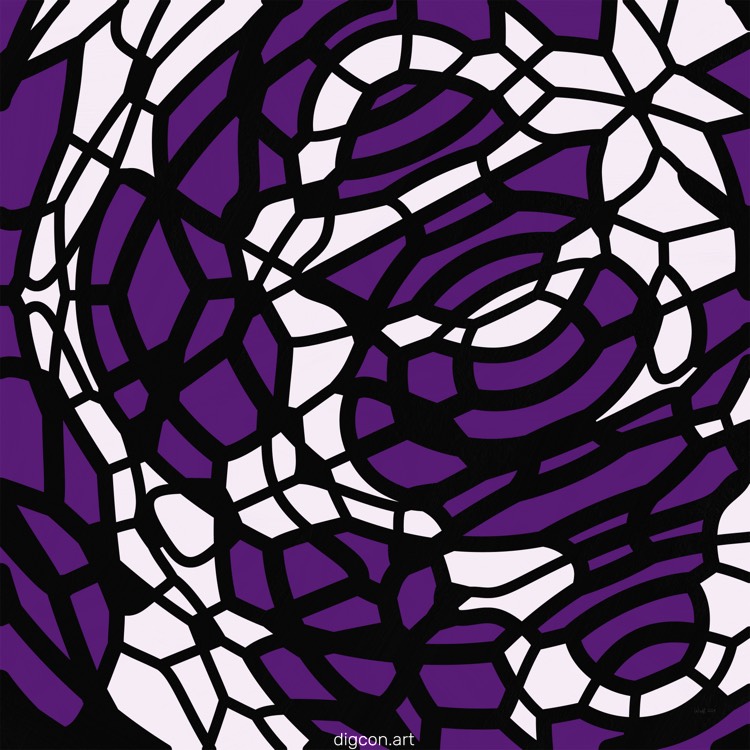 Purple-White