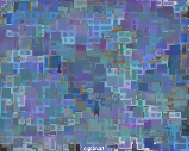 Sea Green Blocks