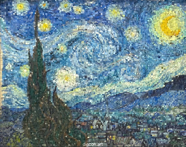 Study Of The Starry Night