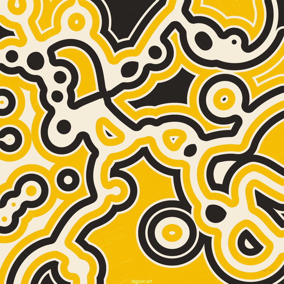 Artwork named: A Bee In Your Bonnet