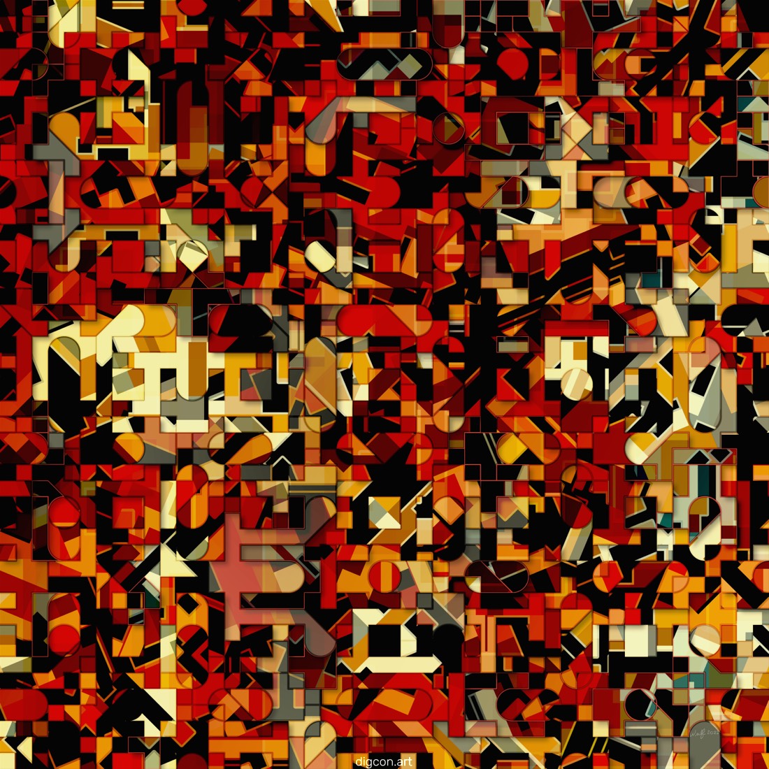 Artwork named: A Complex Of Fields