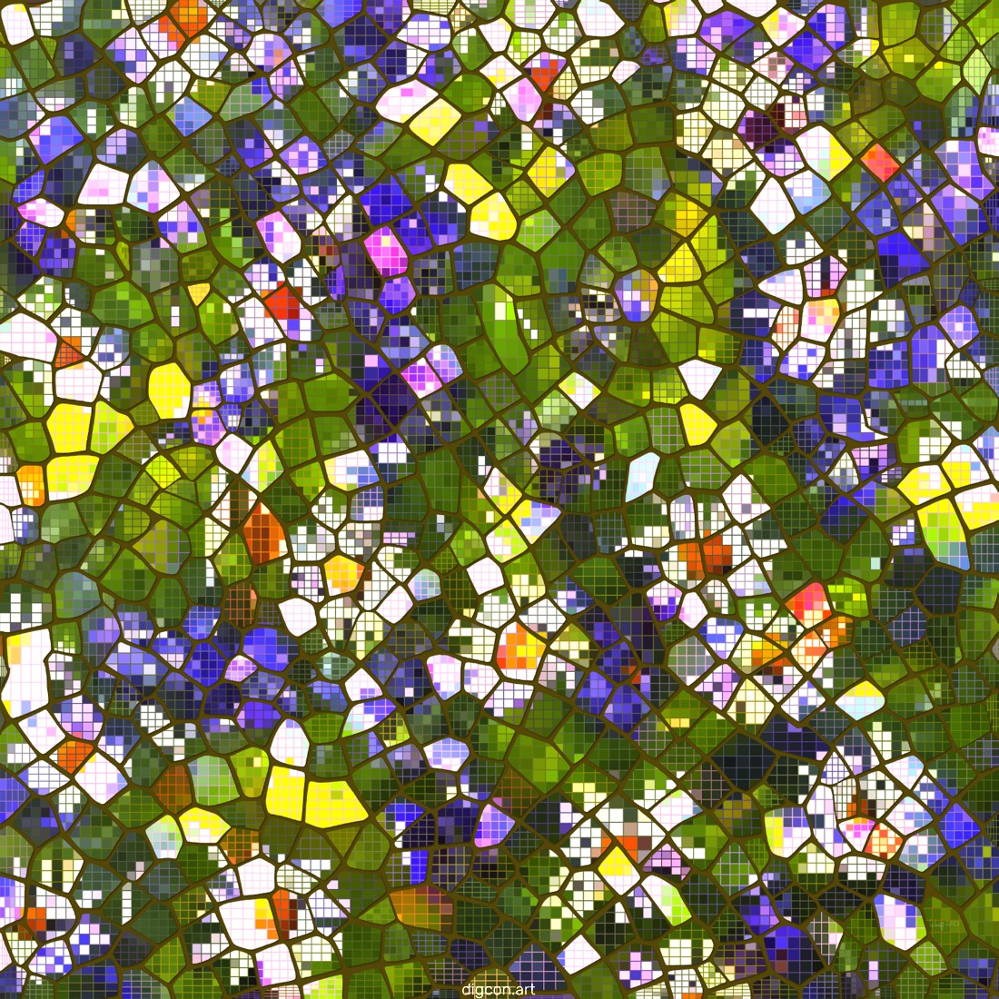 Artwork named: A Dance Of Flowers