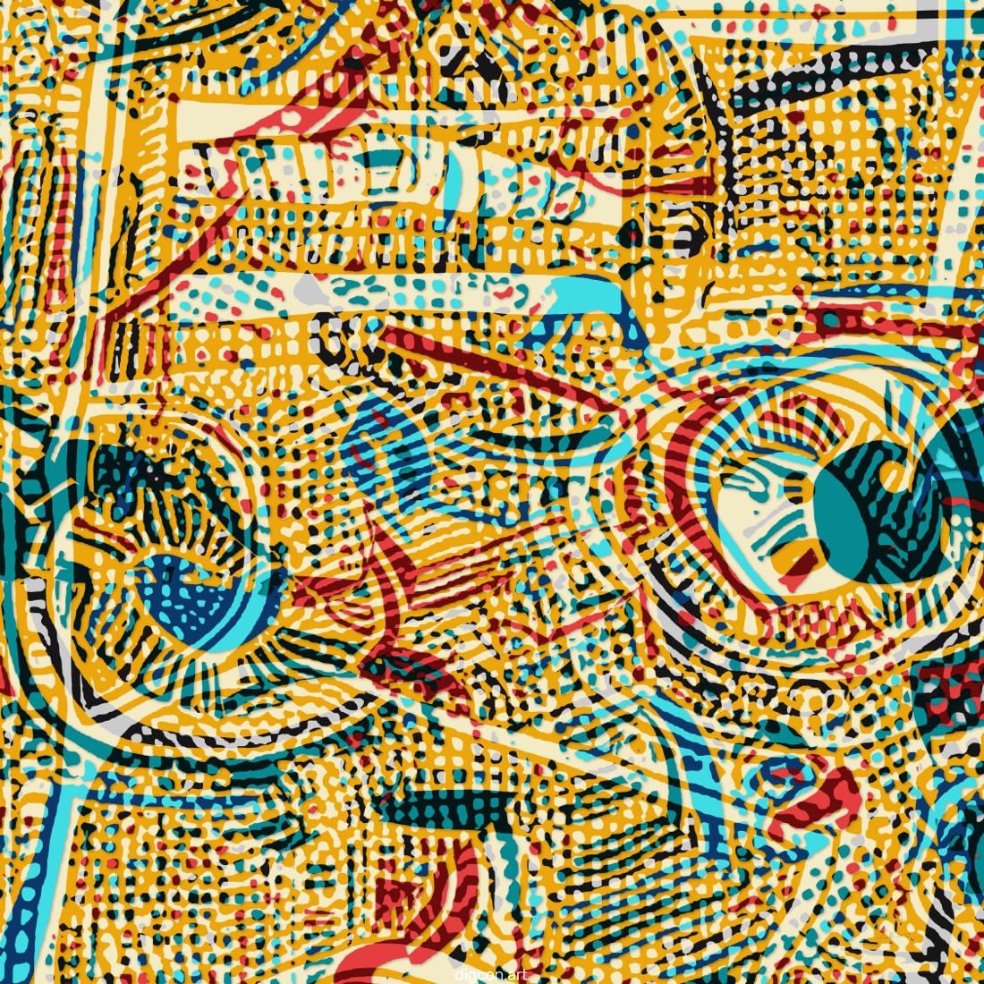 Artwork named: A Fabric Of Life