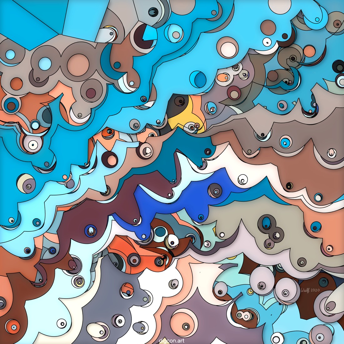 Artwork named: A Fine Kettle Of Fish
