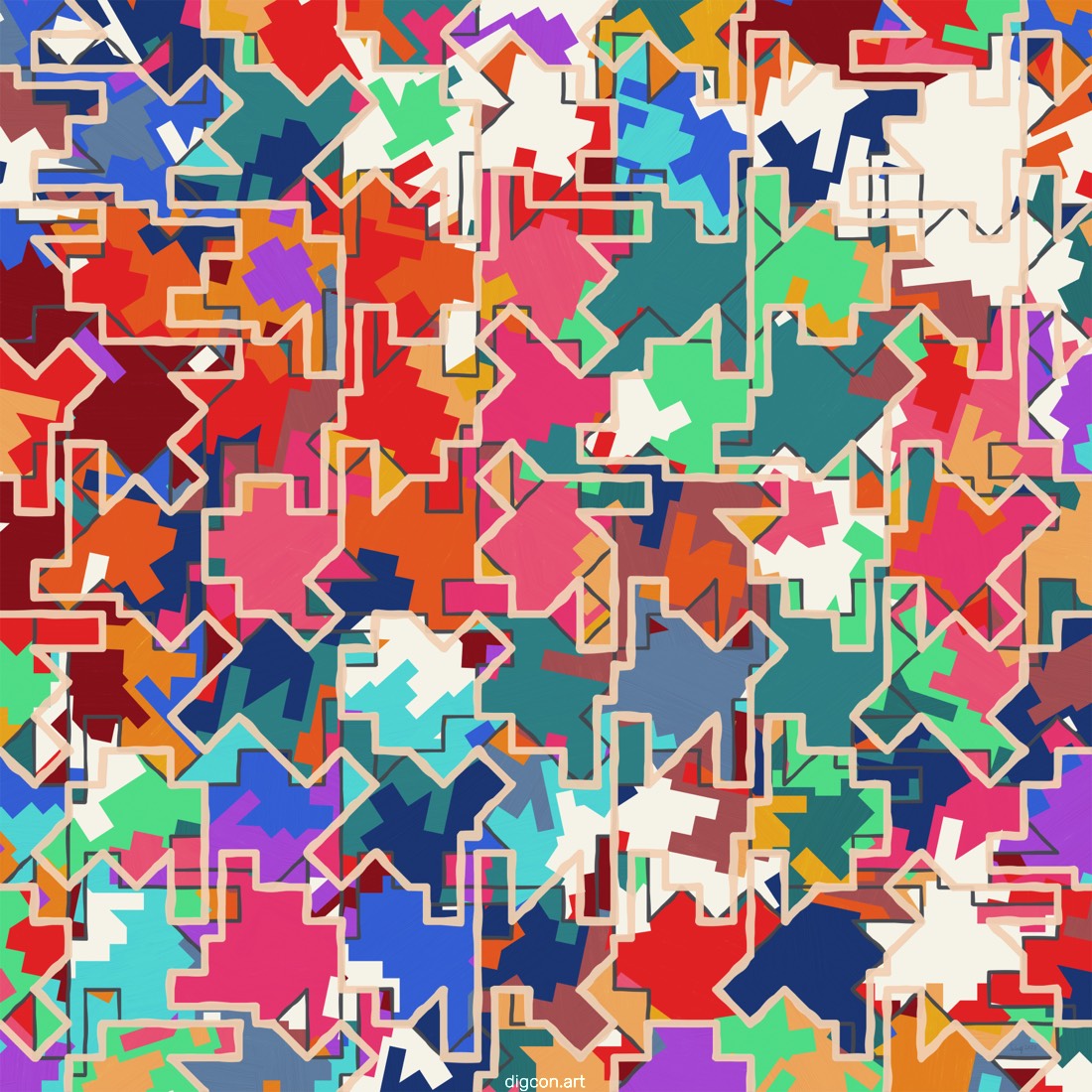 Artwork named: A Fractured Space