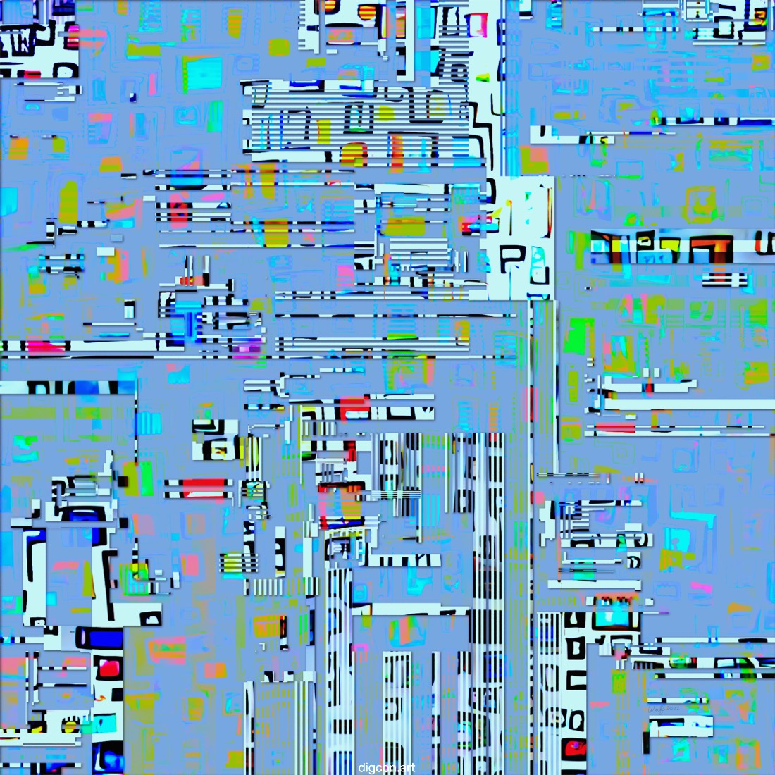 Artwork named: A Glitch In The Works