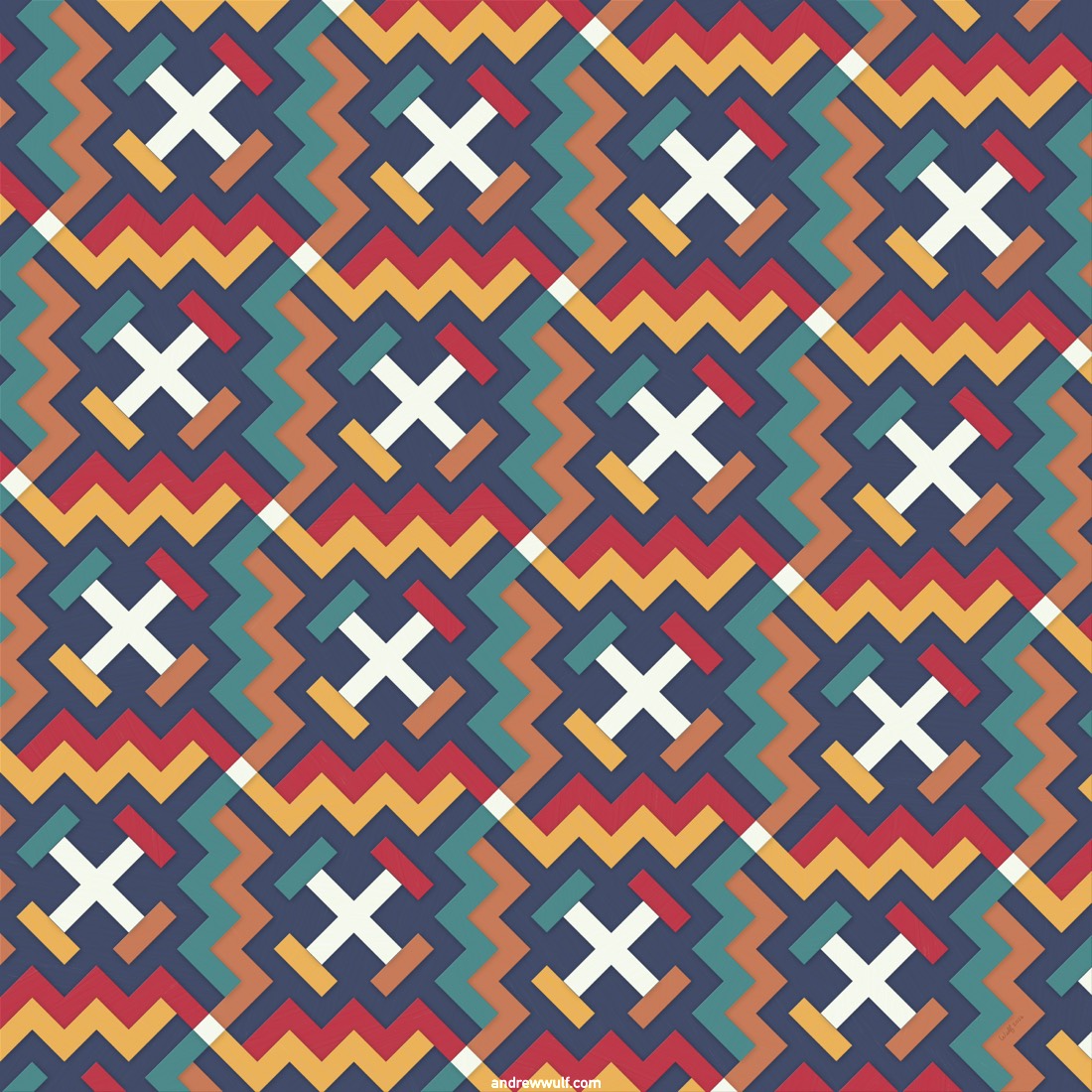 Artwork named: A Leaning Pattern