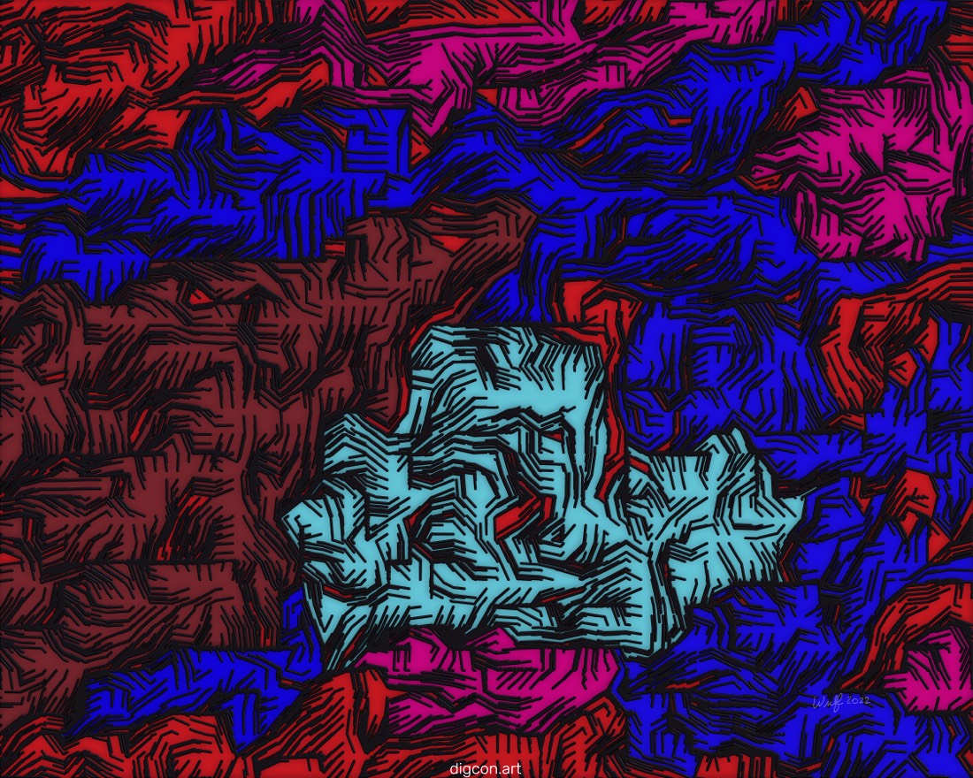 Artwork named: A Rock And A Hard Place