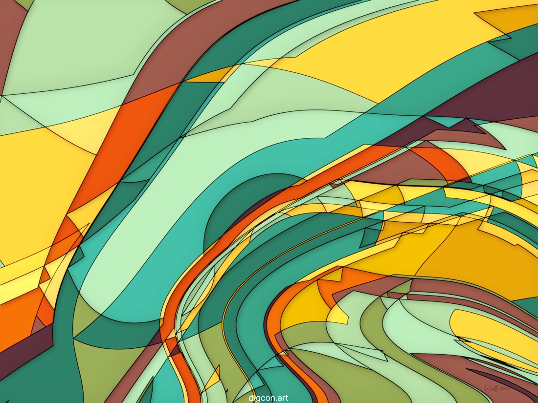 Artwork named: A Roundabout Way