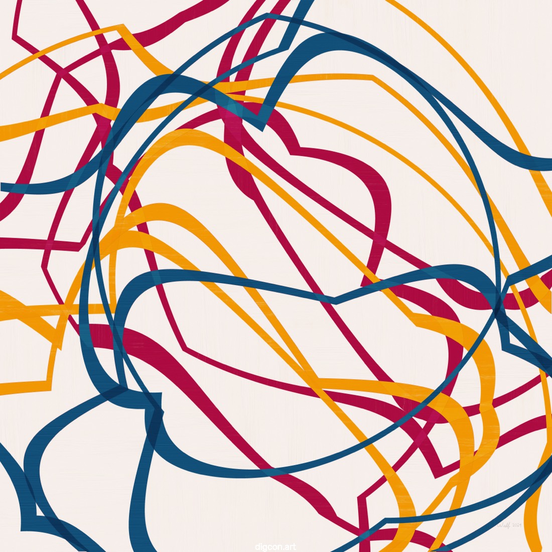 Artwork named: A Spool Of Ribbon