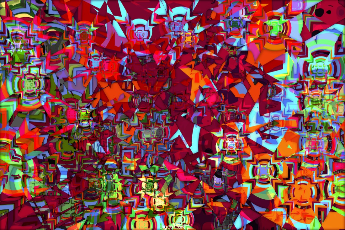 Artwork named: Alien Garden
