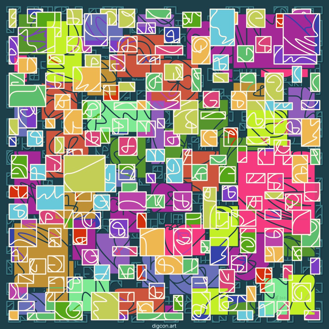 Artwork named: Alien Graffiti