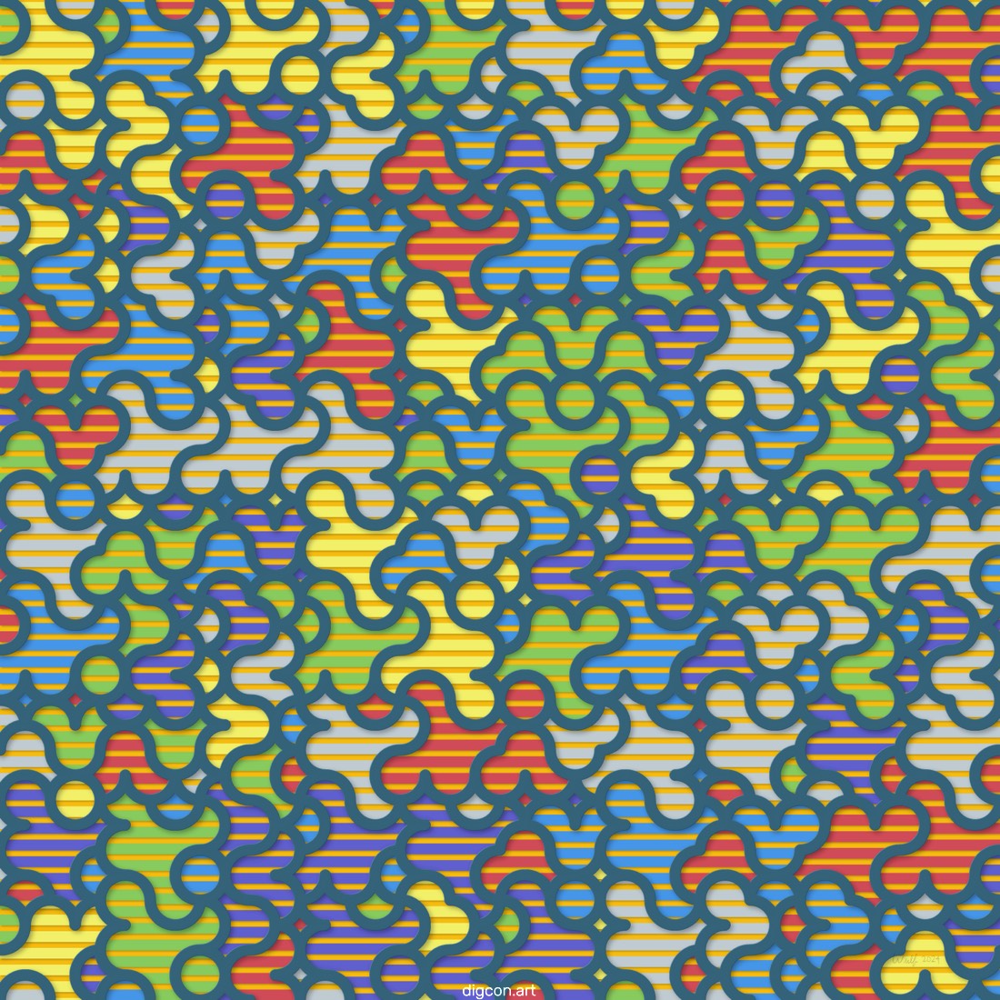 Artwork named: All Lined Up