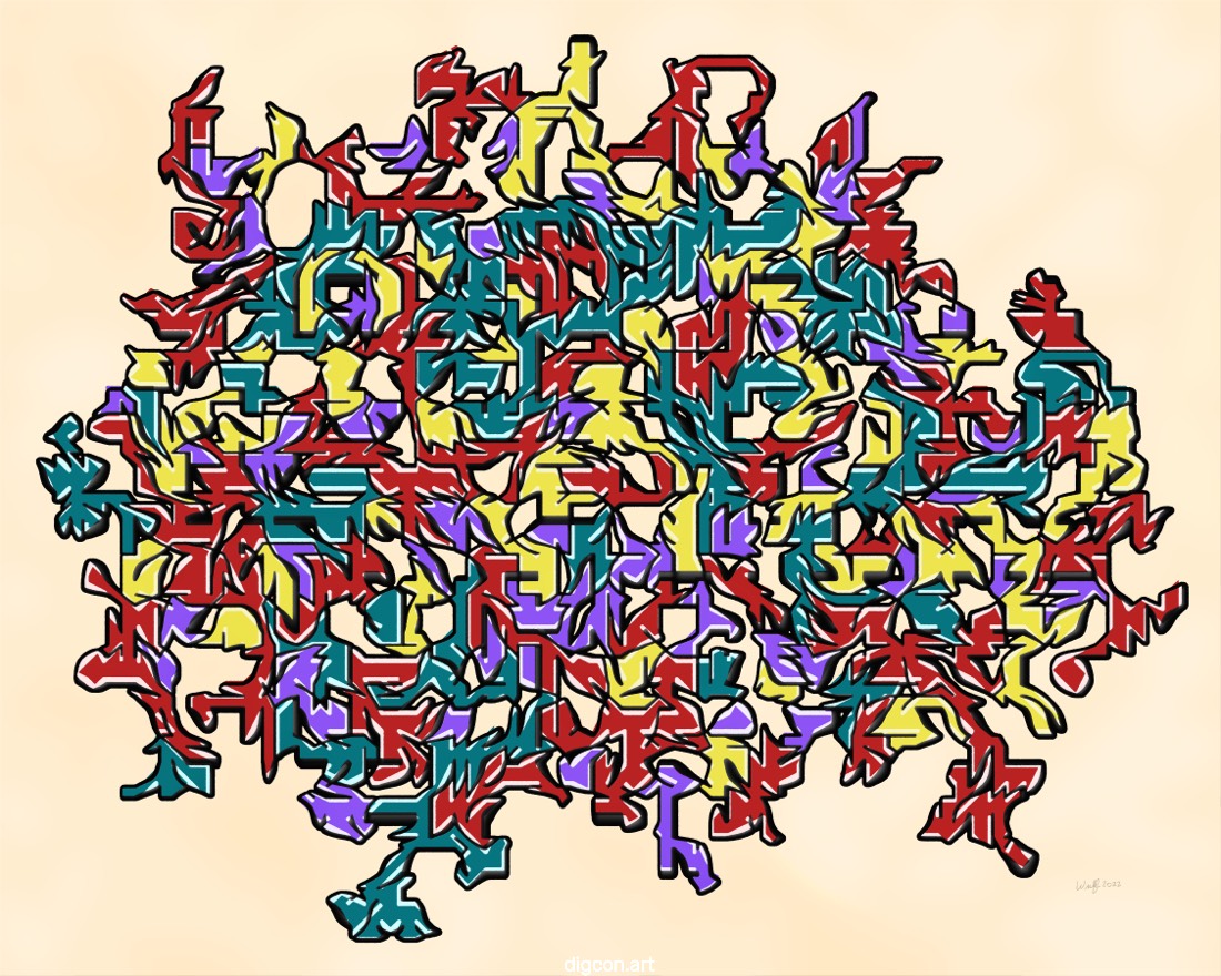 Artwork named: Amorphous Matter