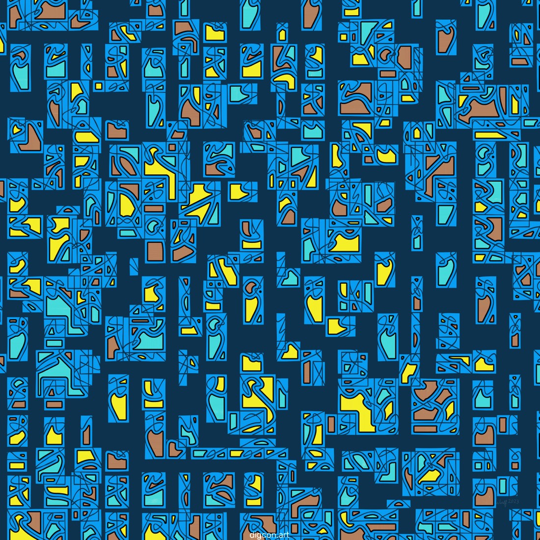 Artwork named: An Alien Map