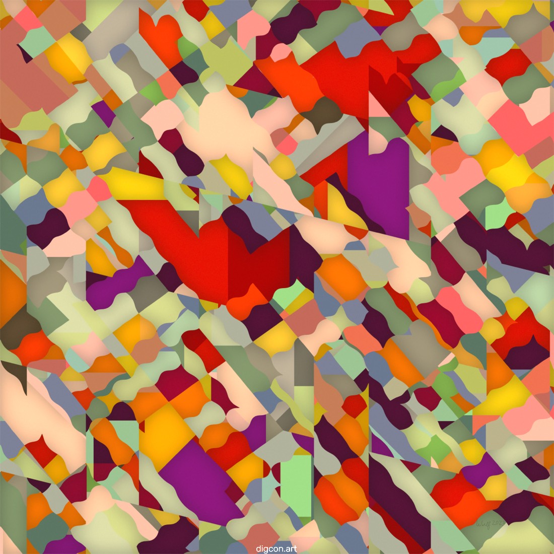 Artwork named: Attack Of The Pawns
