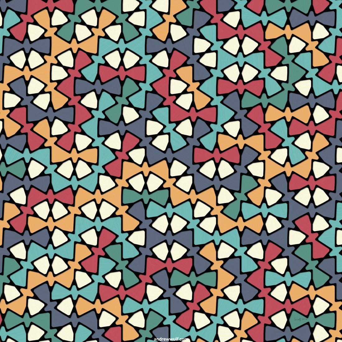 Artwork named: Batwing Tiling