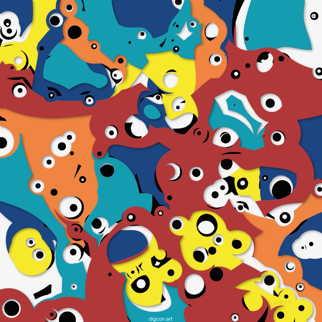 Artwork named: Behind The Eight-Ball