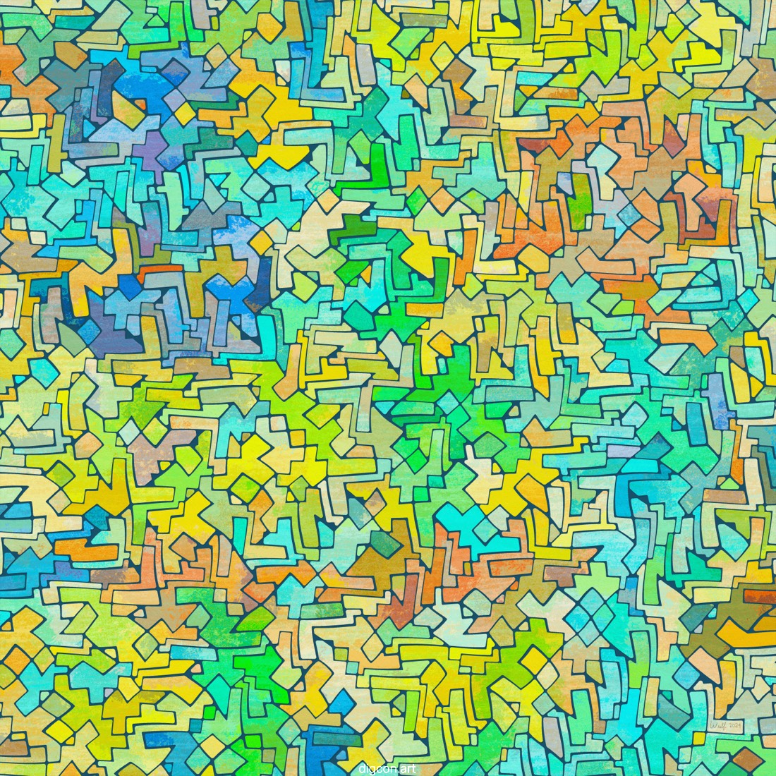 Artwork named: Bent Out Of Shapes