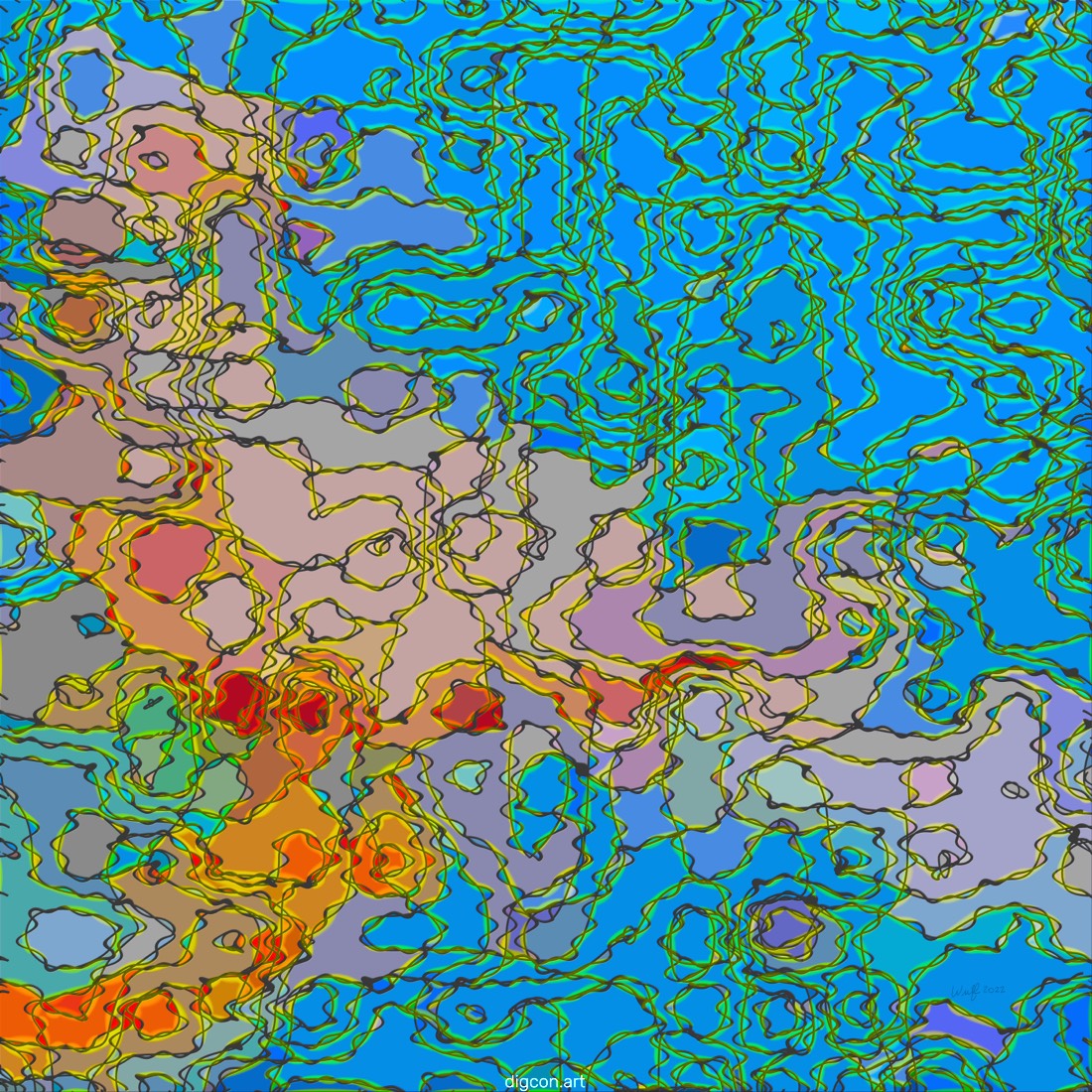 Artwork named: Bird Reflected In Pool