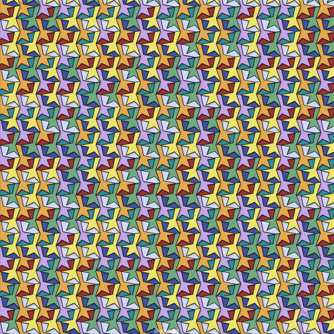 Artwork named: Birds And Fish #1