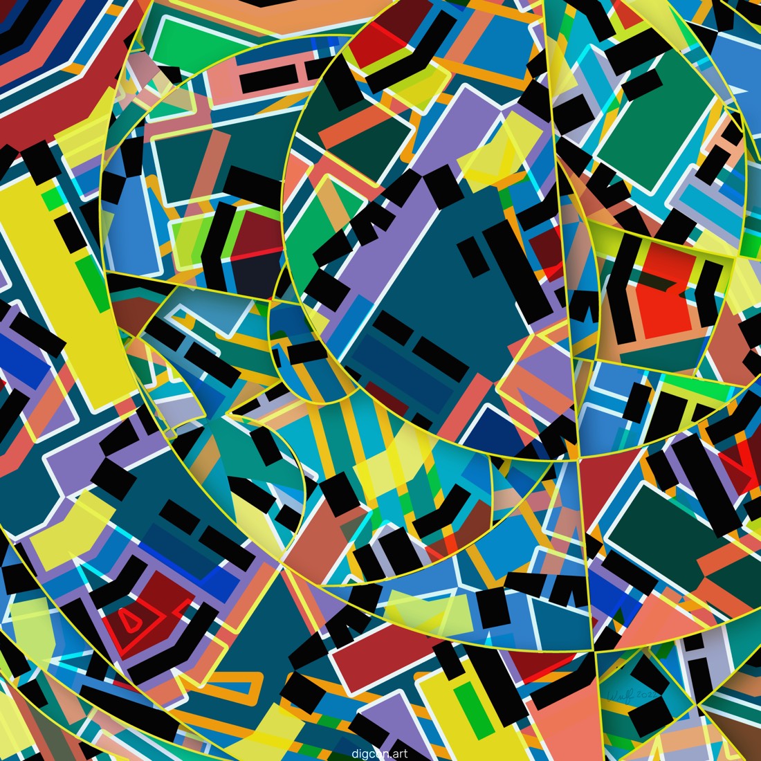 Artwork named: Black Marks