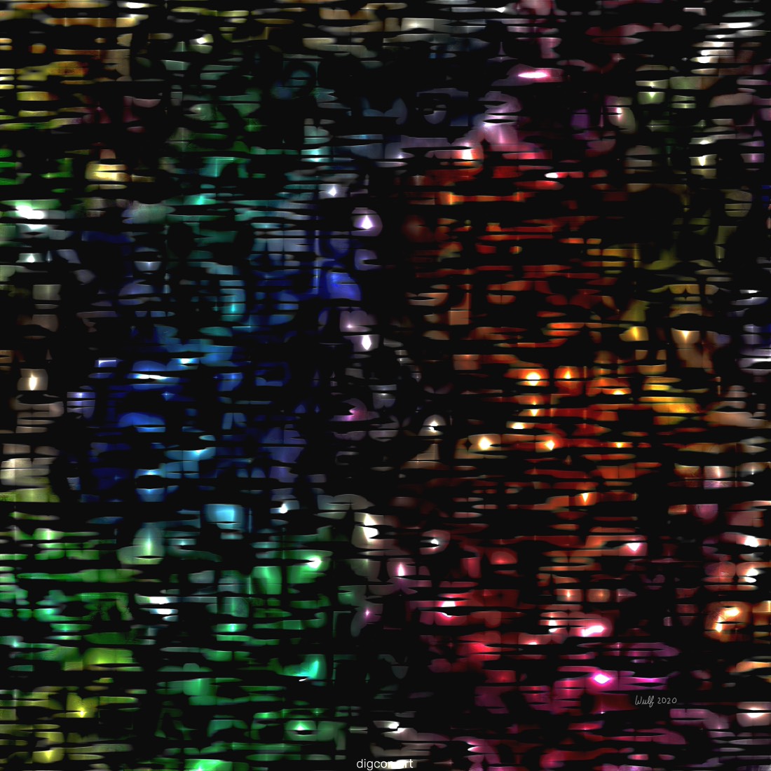 Artwork named: Blinded By The Lights