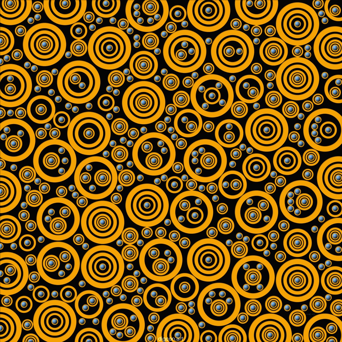 Artwork named: Blue Beads