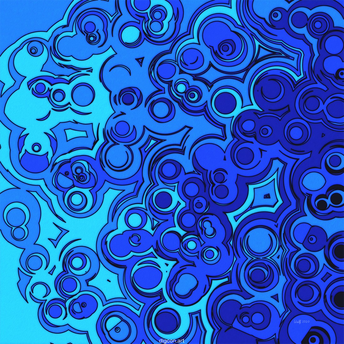 Artwork named: Blue China