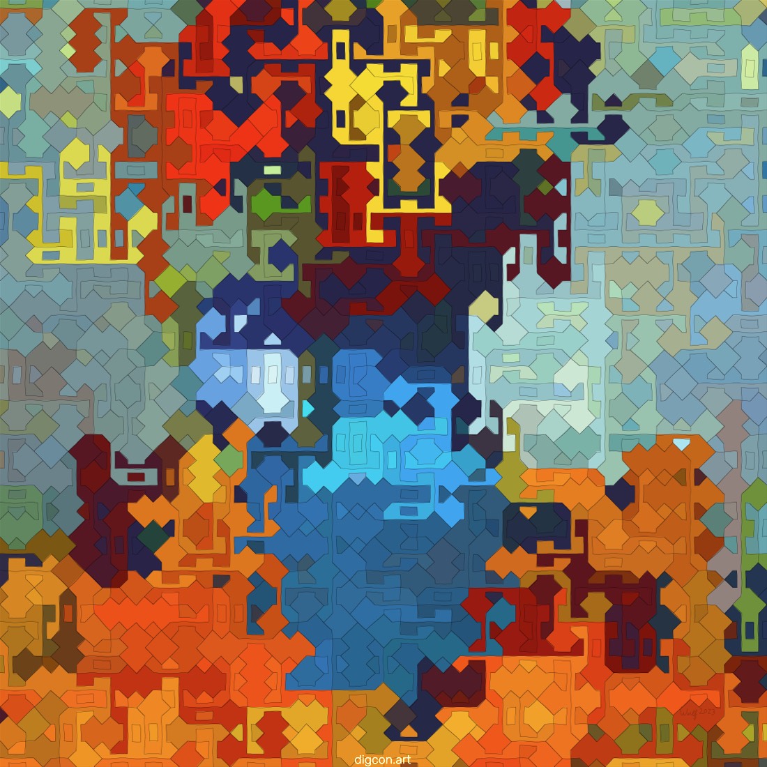 Artwork named: Blue Vase