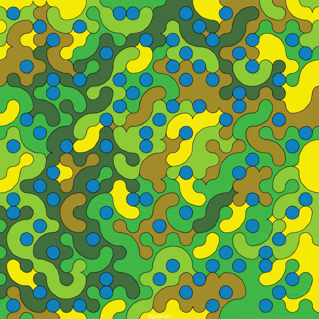 Artwork named: Blueberries