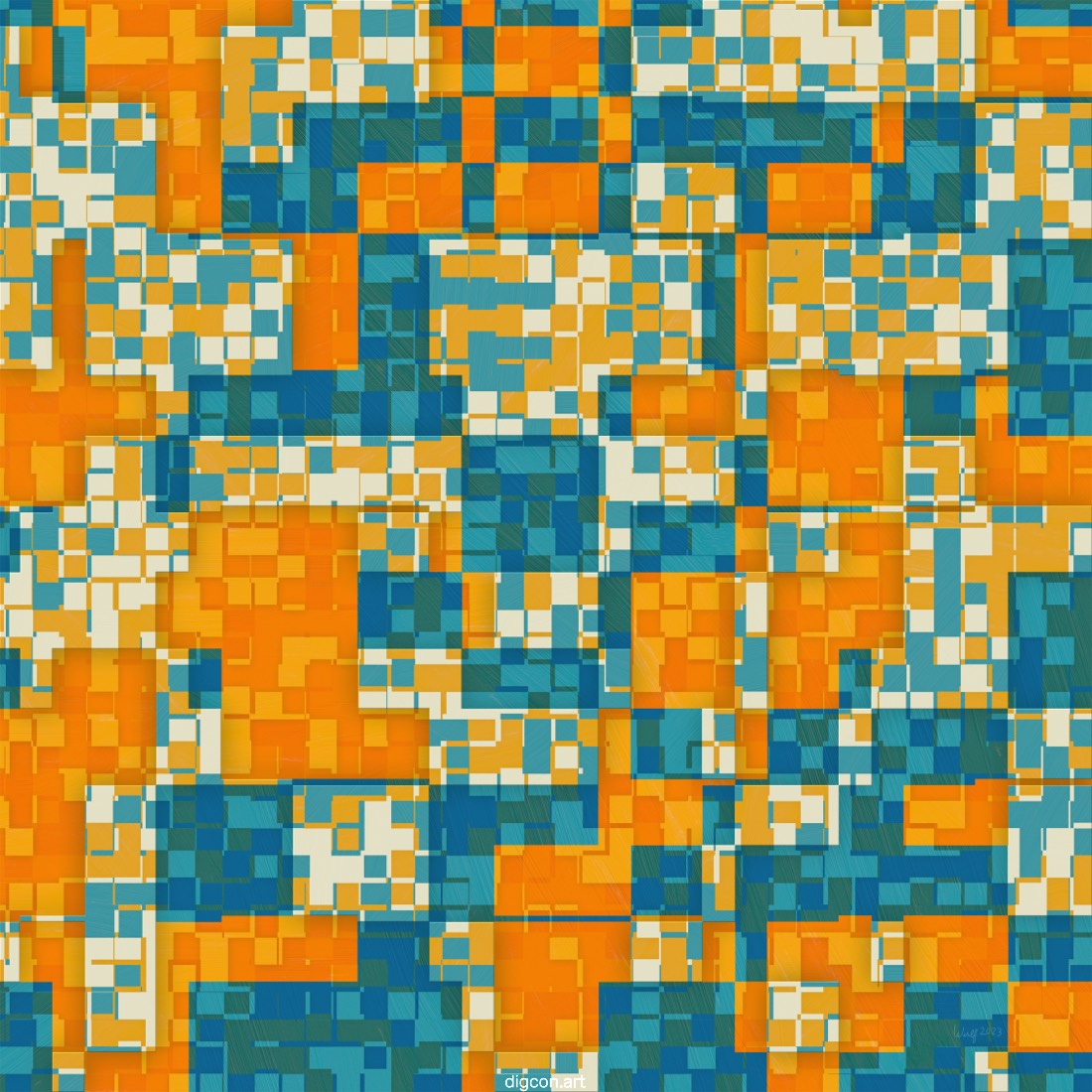 Artwork named: Blue-Orange