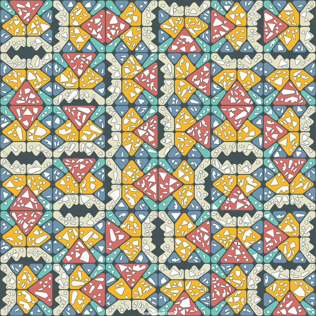 Artwork named: Broken Tiles