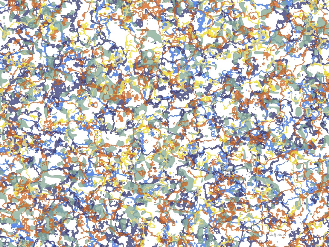 Artwork named: Brownian III