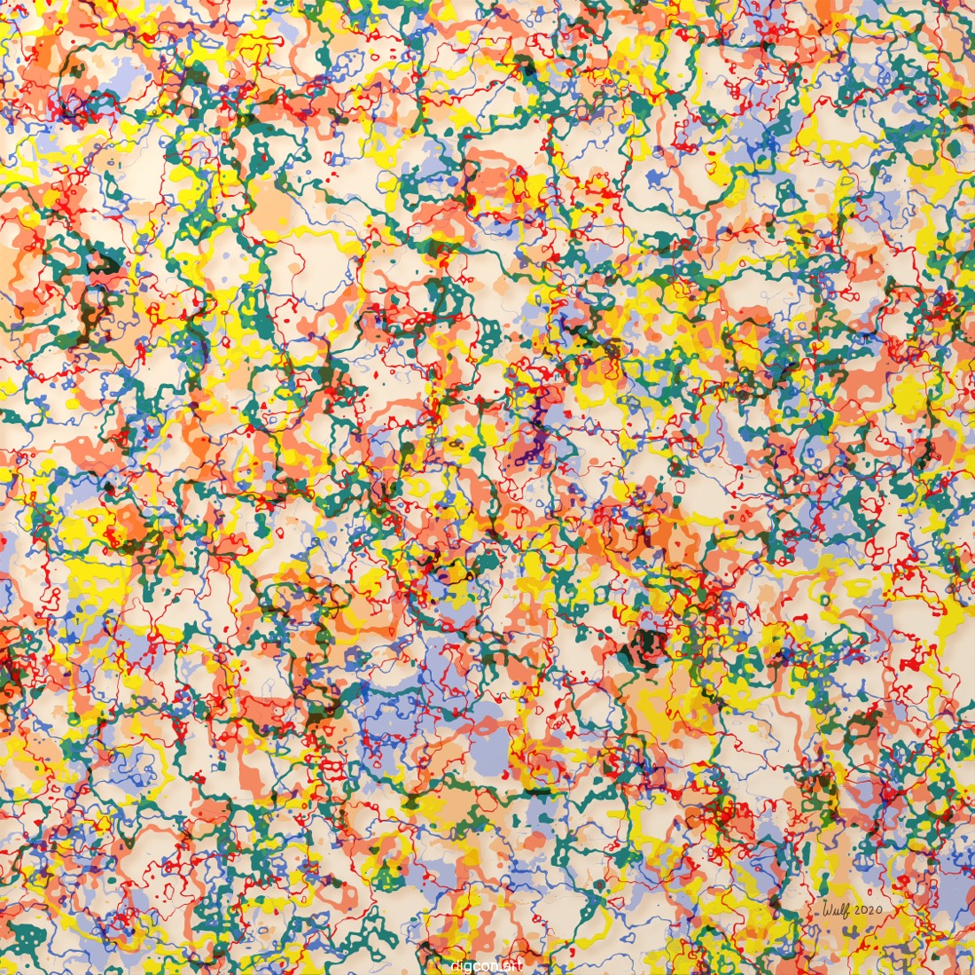 Artwork named: Brownian IV