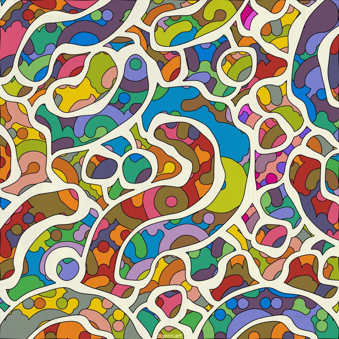 Artwork named: Candy Islands