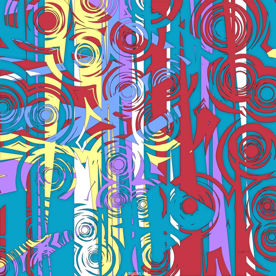 Artwork named: Candy Stripe