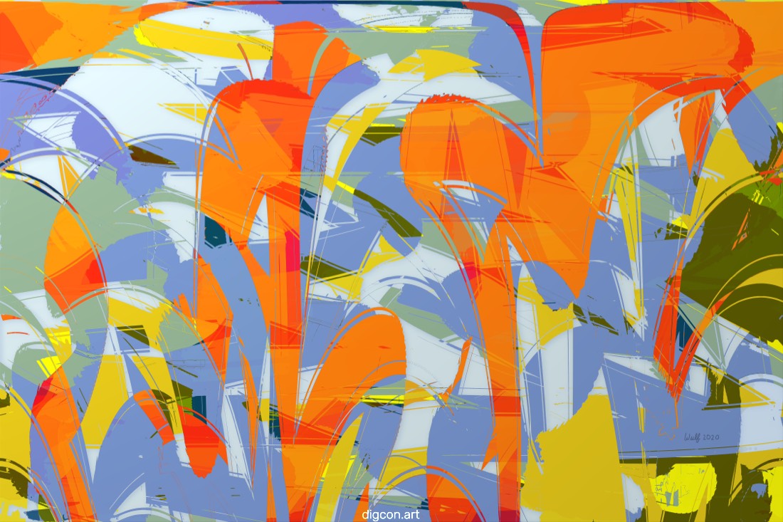 Artwork named: Canna Garden