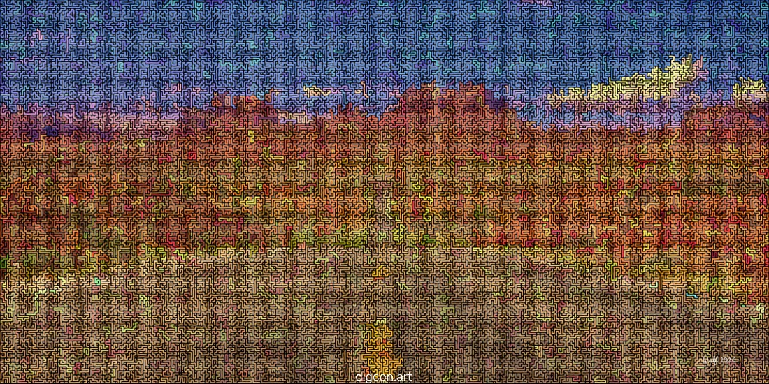 Artwork named: Canyon Road