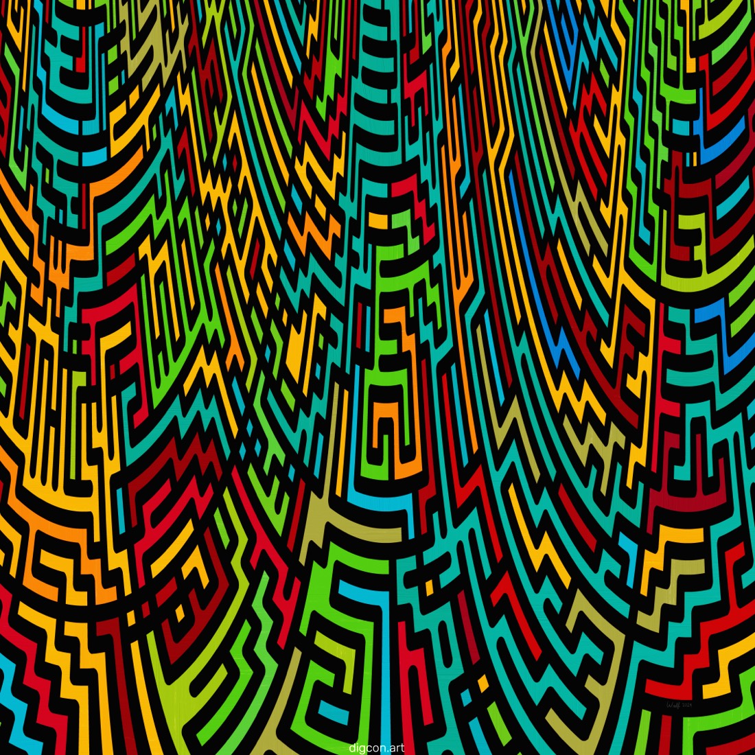 Artwork named: Cascades