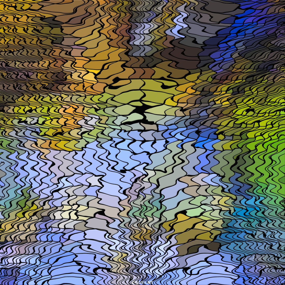 Artwork named: Cascading