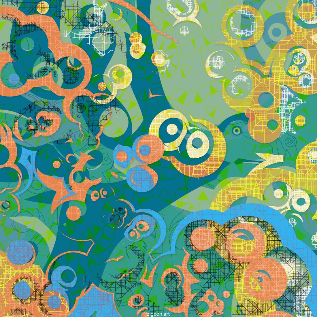 Artwork named: Caught In The Web