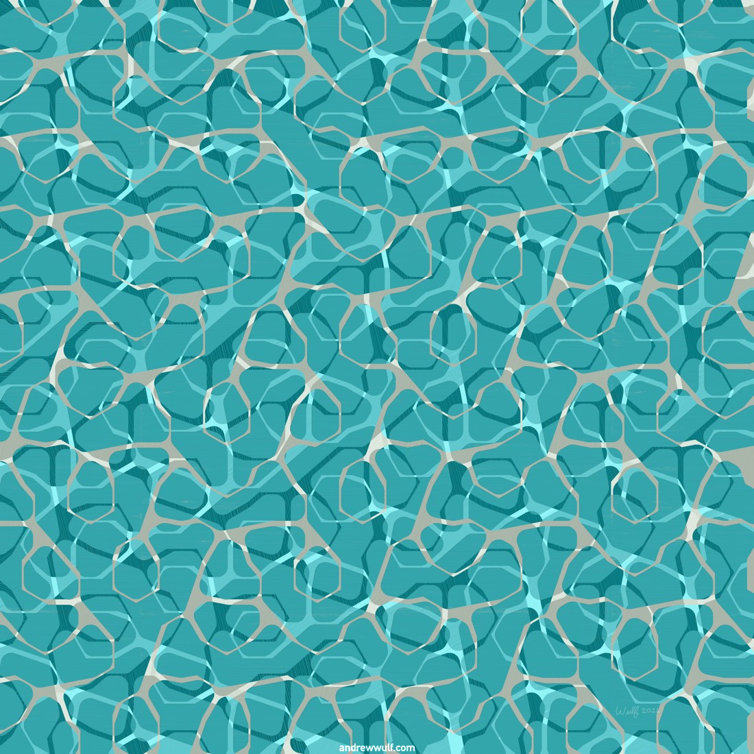 Artwork named: Caustic Water
